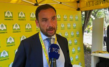 Il presidente della Coldiretti Lazio, David Granieri
