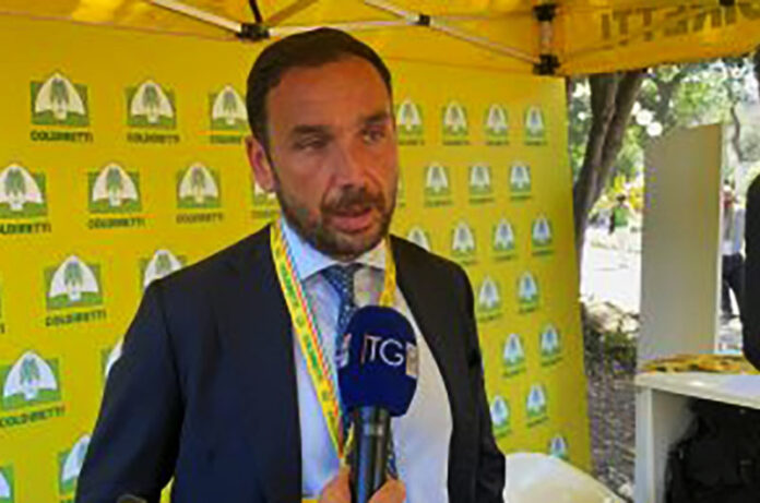 Il presidente della Coldiretti Lazio, David Granieri
