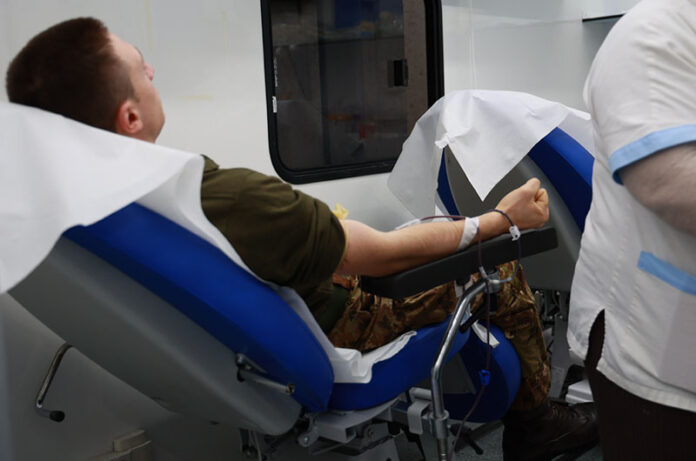 Donazione sangue Esercito