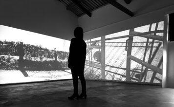 Sonia Andresano, BARCODE, 2020, installazione video, AlbumArte-Manifesta13, ph. Luis do Rosario, courtesy Albumarte e l'artista (1)