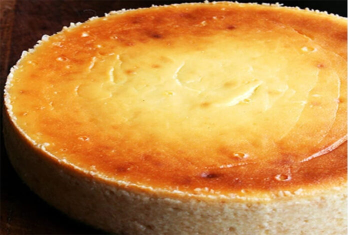 Torta di ricotta e yogurt all'arancia