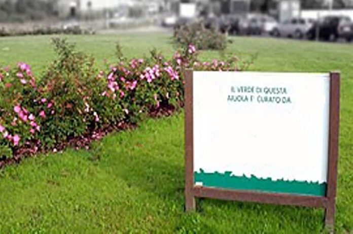 aiuola sponsorizzata aiuola sponsorizzata