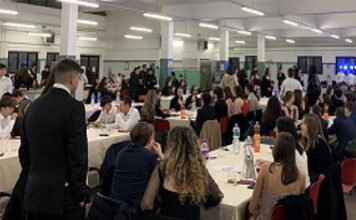 Alla Scuola sottufficiali di Viterbo si è tenuto il primo Gran Galà del liceo Ruffini liceo rufini gran gala