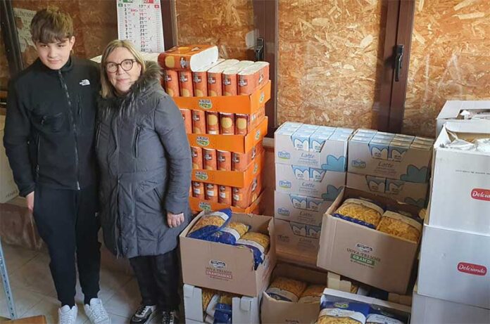 Donazione Parrocchia S. Lorenzo - Rita Fantera e Simone Marcantognini