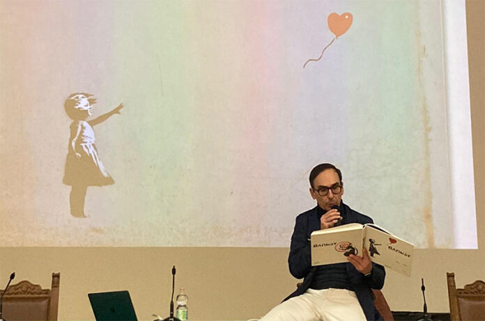 Gianluca Marziani spiega Banksy&Leonardo
