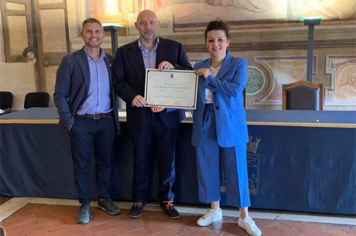 Luca Fersini, campione italiano di slalom