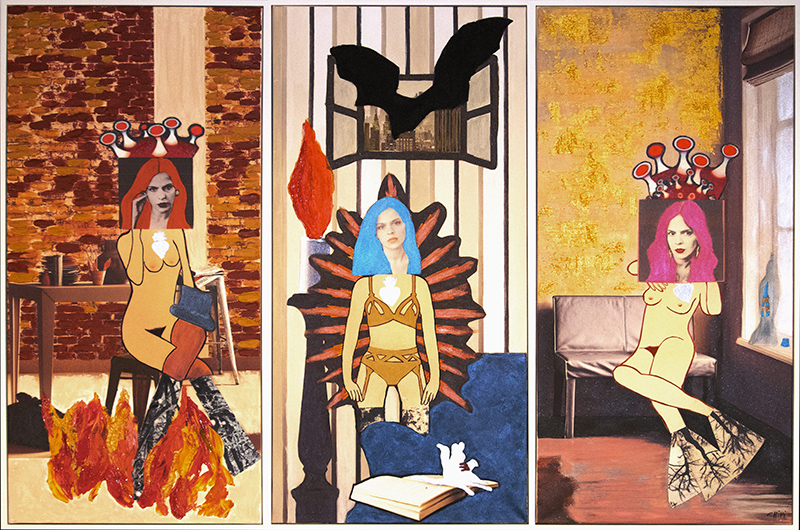 Regine_della_casa_TRITTICO - SIMONA CHIPI