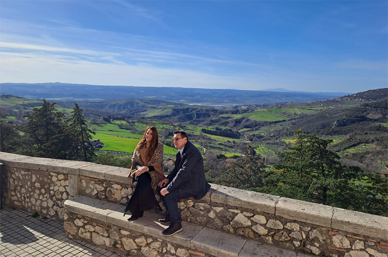 SERGIO CESARINI E PINA GIORDANO