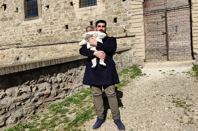 papà impiegato alle poste