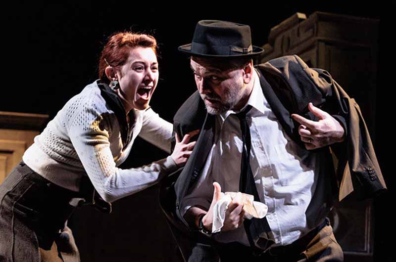 Popolizio unio sguardo dal ponte