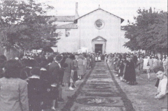 infiorata della salita dei frati Cappuccini infiorata della salita dei frati Cappuccini