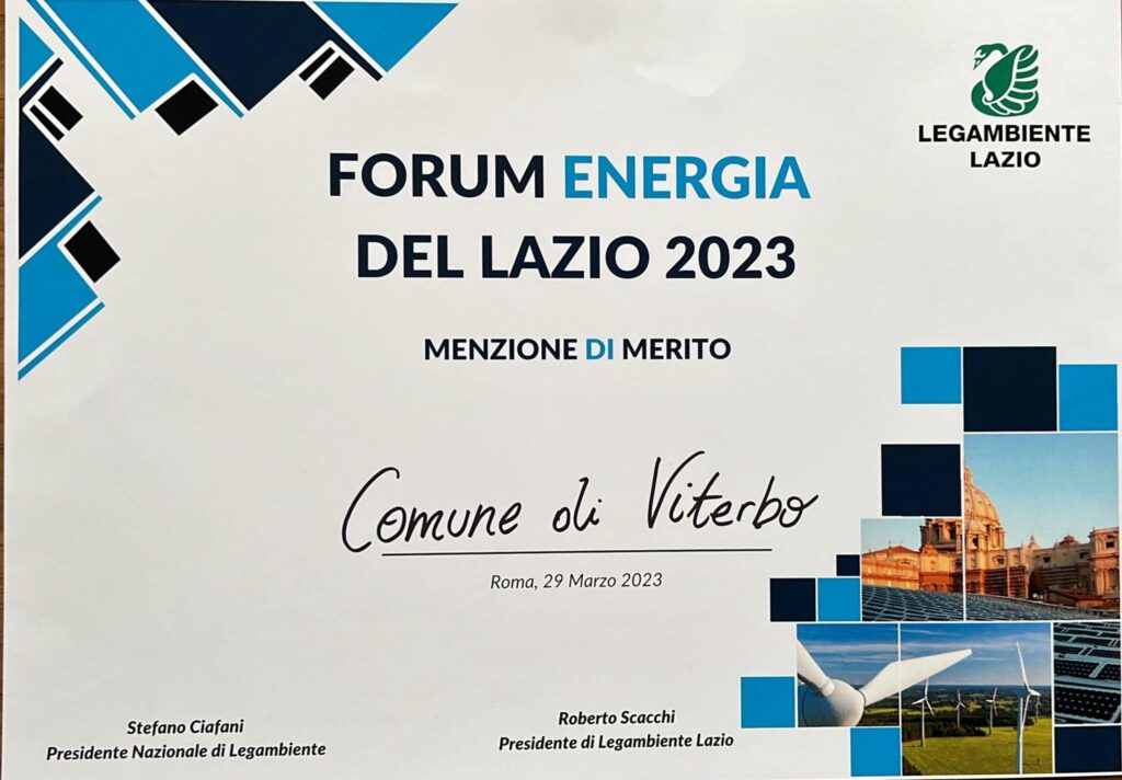 menzione di merito Legambiente