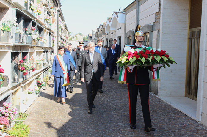 La cerimonia in onore di Aldo Moro Aldo Moro