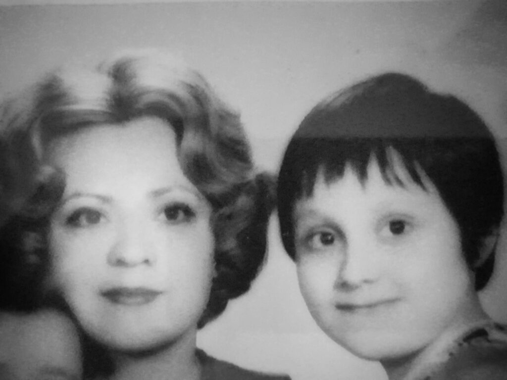 M. Behboudi e la mamma