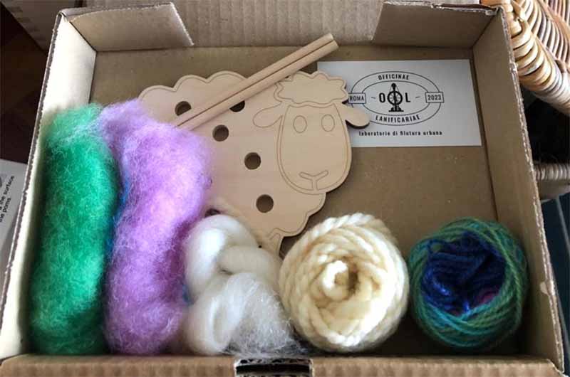 kit pecorella da vestire