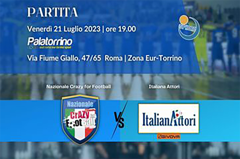 Crazy for football vs ItalianiAttori