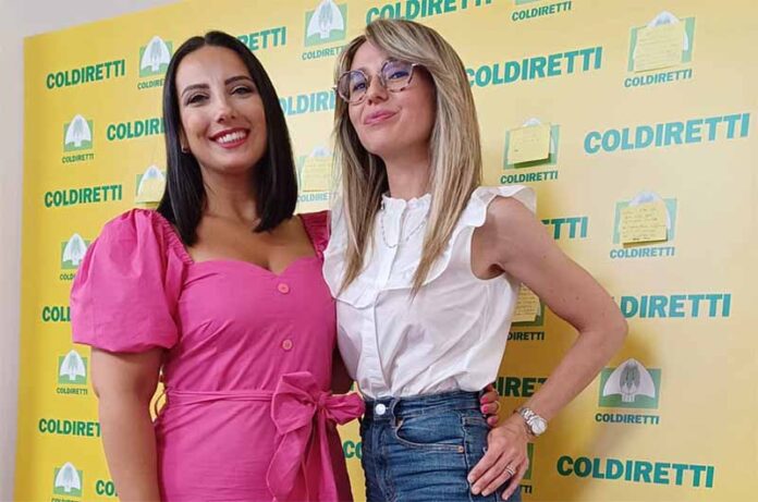 Da sinistra Caterina Ricci e Serena Gallaccio