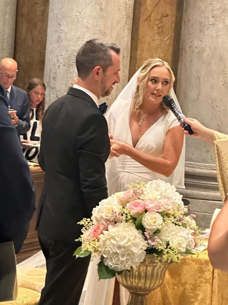 alessia e Paolo sposi