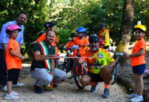 Ronciglione, inaugurata la pista ciclabile del lago di Vico pista ciclabile lago di vico