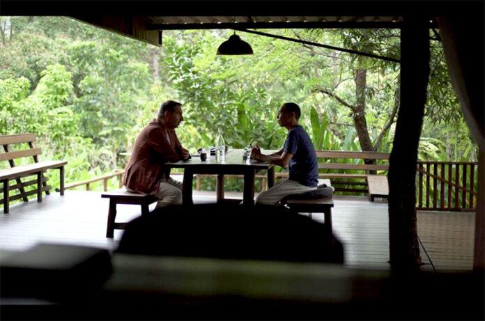 Gian Maria Cervo con Apichatpong Weerasethakul Gian Maria Cervo con Apichatpong Weerasethakul