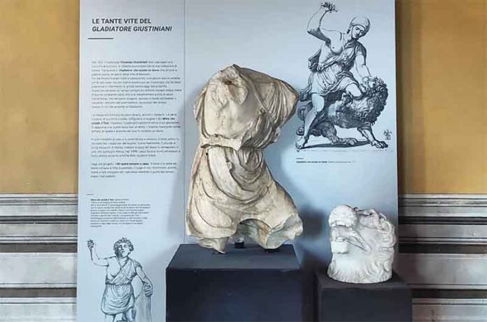 villa giustiniani_gruppo del gladiatore_torso-e-testa-leone