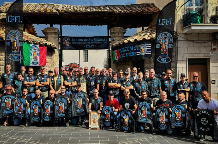 3° raduno della Legion of St. Michael Italy Law Enforcement Motorcycle Club