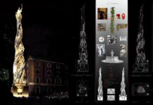 Metamorfosi, terza classificata, una rosa che si arrampica per 27 metri sino alla Santa