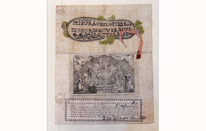 reliquia di santa rosa