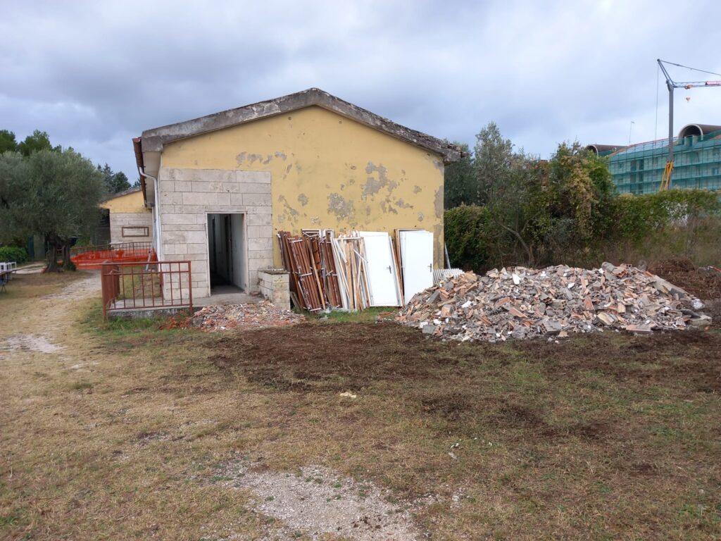 Spogliatoi campo scuola 2023