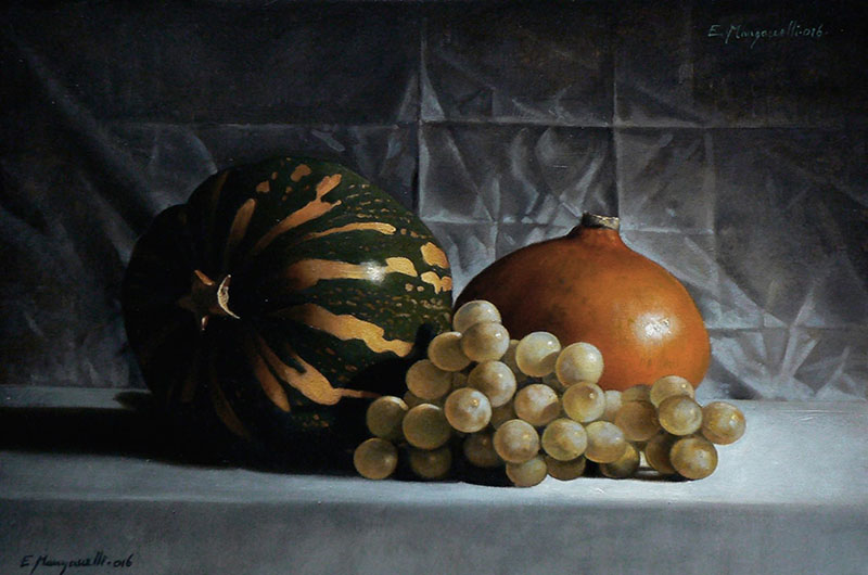 Zucche e uva_Egidio Manganelli