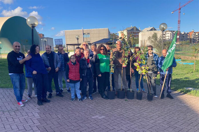 donatori con ospiti della casa famiglia
