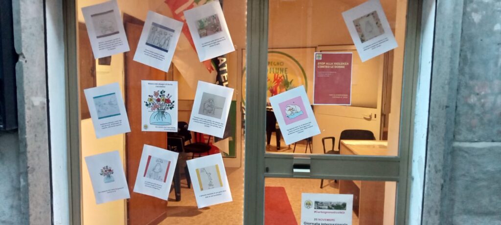 i disegni di giulia in mostra a Carbognano