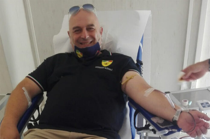 presidente ANSI pronto a donare il sangue e dare l'esempio