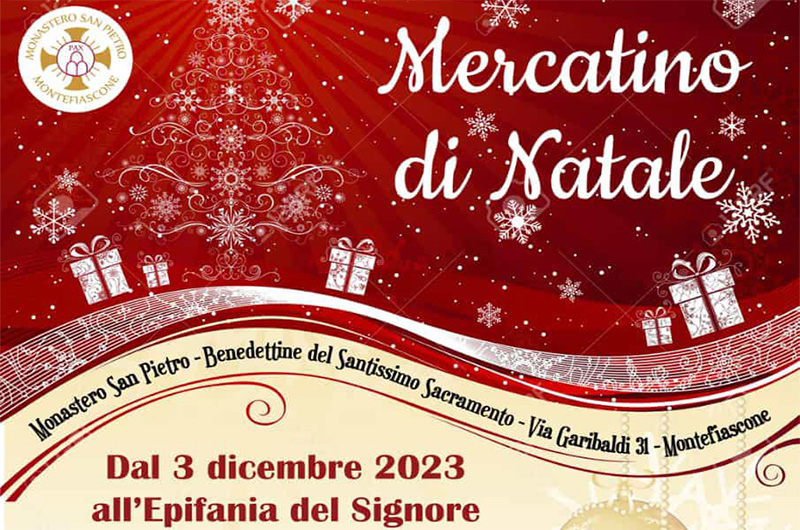 Mercatino di Natale Suore Benedettine