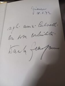 Pagina autografaFERRAGAMO