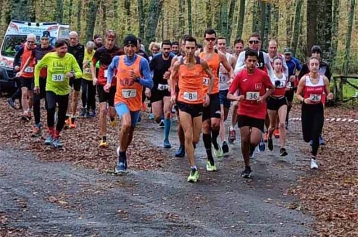 Partenza della gara a Vetralla