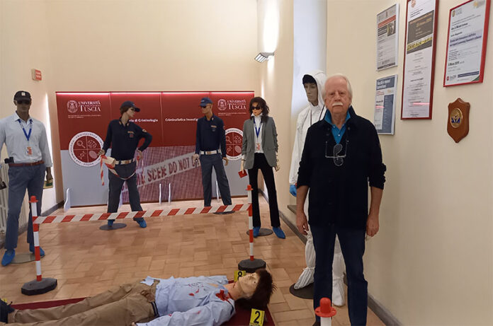 Vincenzo Cianchella-nel laboratorio dell'Univesità della Tuscia Vincenzo Cianchella-nel laboratorio dell'Univesità della Tuscia