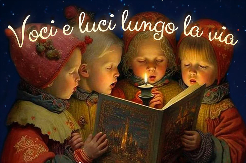 Voci e luci lungo la via