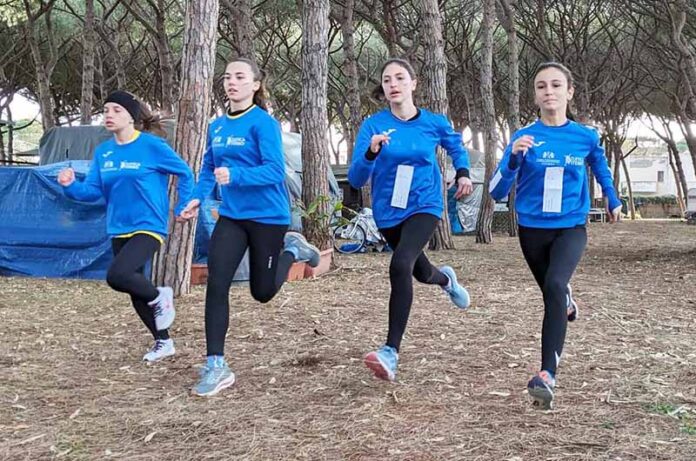 Finass cadette in allenamento