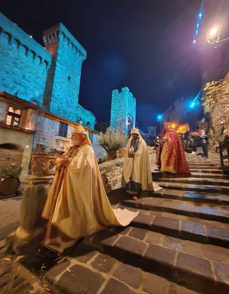 Presepe vivente di Bolsena, i re magi (2)