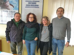 Roberto Montecolli, Luigia Meraragni, Laura Montecolli e Luca Fanelli