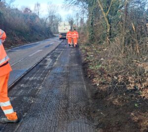 Lavori SP Ponte Rotto