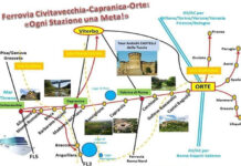 cartina ferrovia turismo