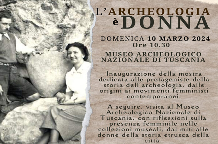Archeologia è donna a Tuscania_