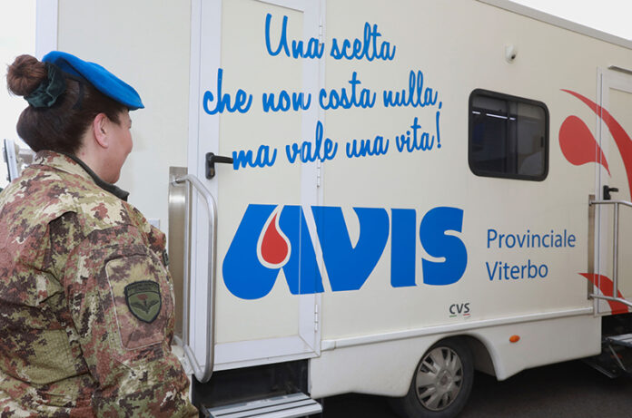 Foto 1. L'emoteca AVIS presso il CAAE