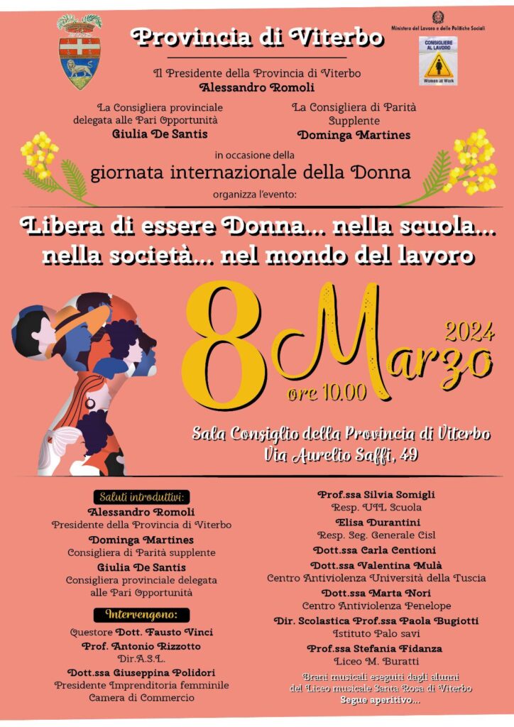 LOCANDINA 8 MARZO