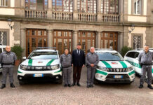 Le nuove vetture della polizia provinciale 1