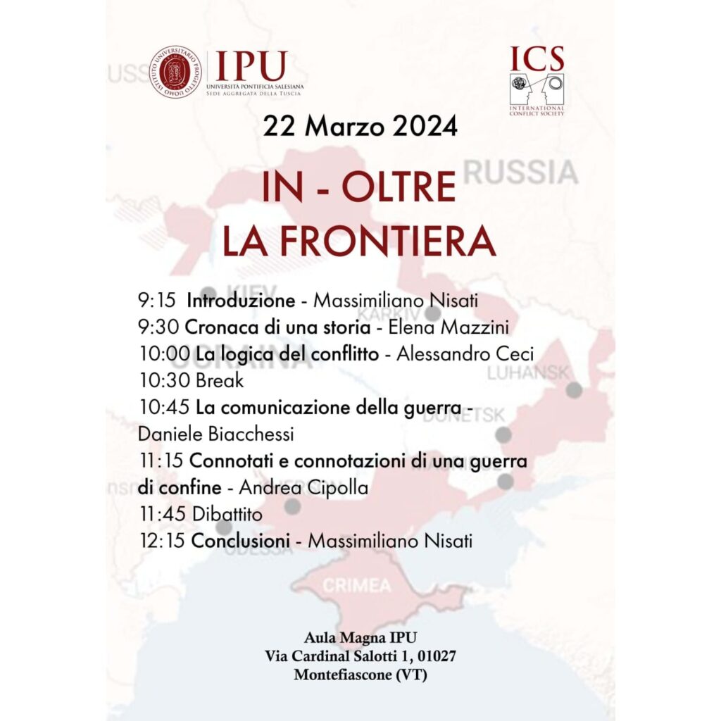 il programma convegno Ipu conflitto russo ucraino