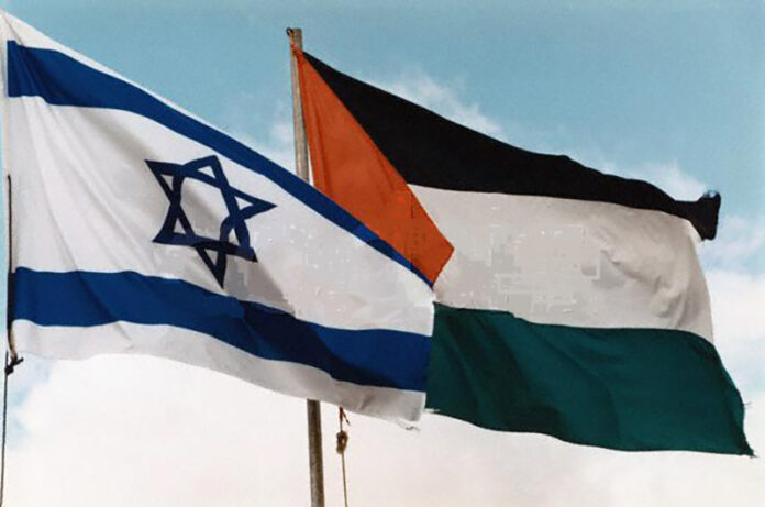 Bandiere-Israele-Palestina