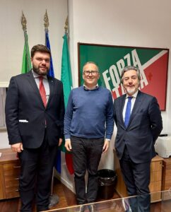 Da sinistra - Alessandro Romoli, Fabrizio Purchiaroni, Francesco Battistoni